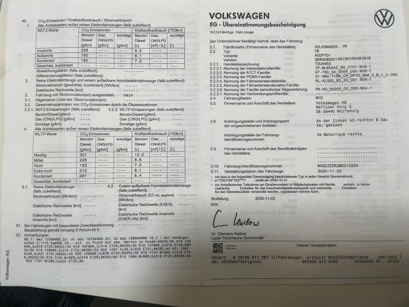 Volkswagen Touareg