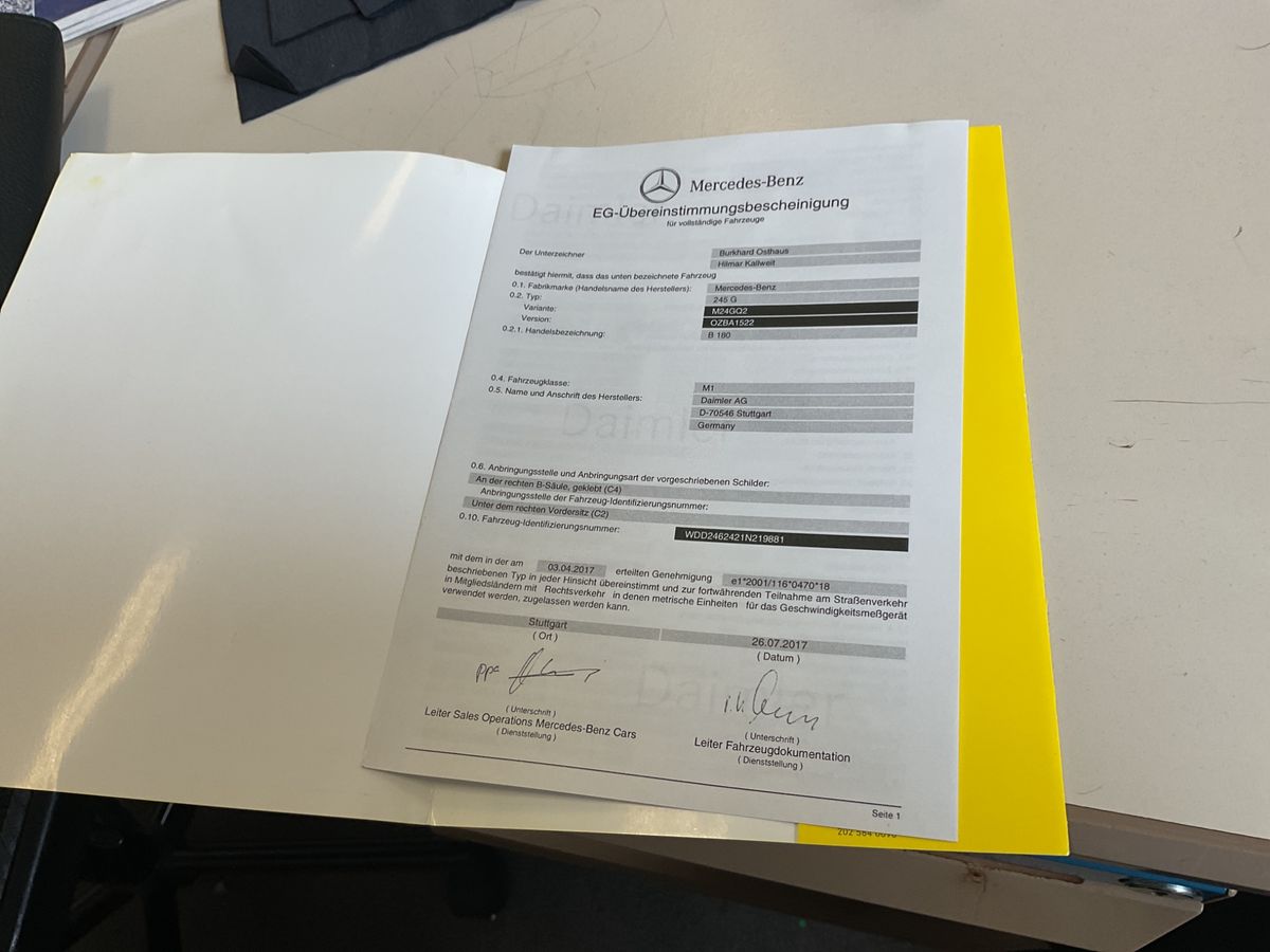 Mercedes-Benz B-Klasse d'occasion