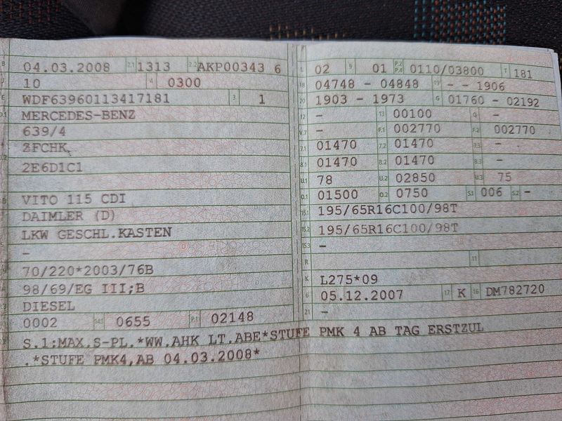 Mercedes-Benz Vito 115 CDI kompakt — zdjęcie 15