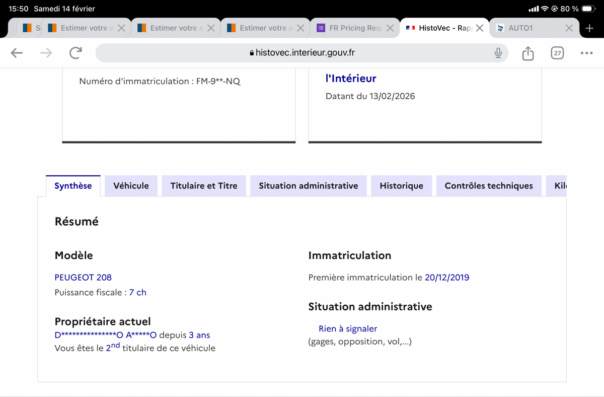 Peugeot 208 d'occasion