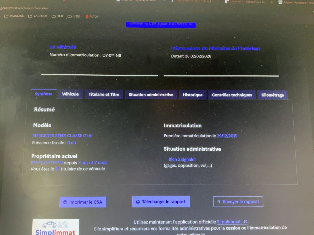 Mercedes-Benz GLA-Klasse d'occasion