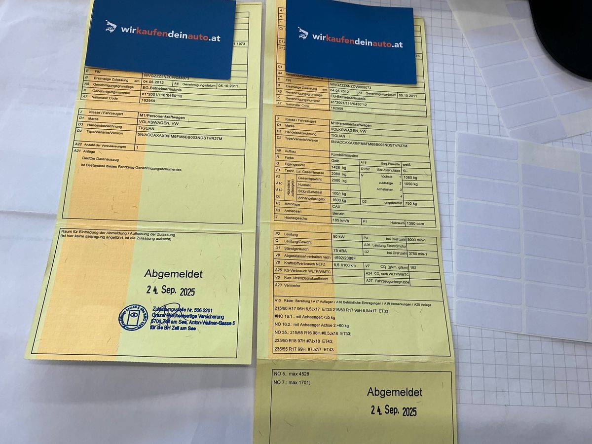 Volkswagen Tiguan 1.4 TSI Sky BlueMotion Tech