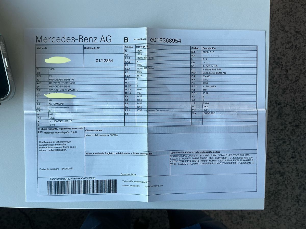 Mercedes-Benz A-Klasse A 200 d AMG Line