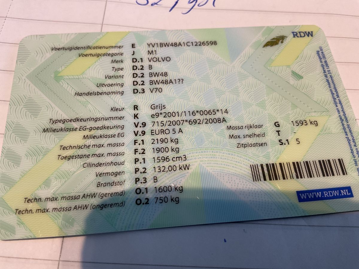 Volvo V70 1.6 T4 Momentum