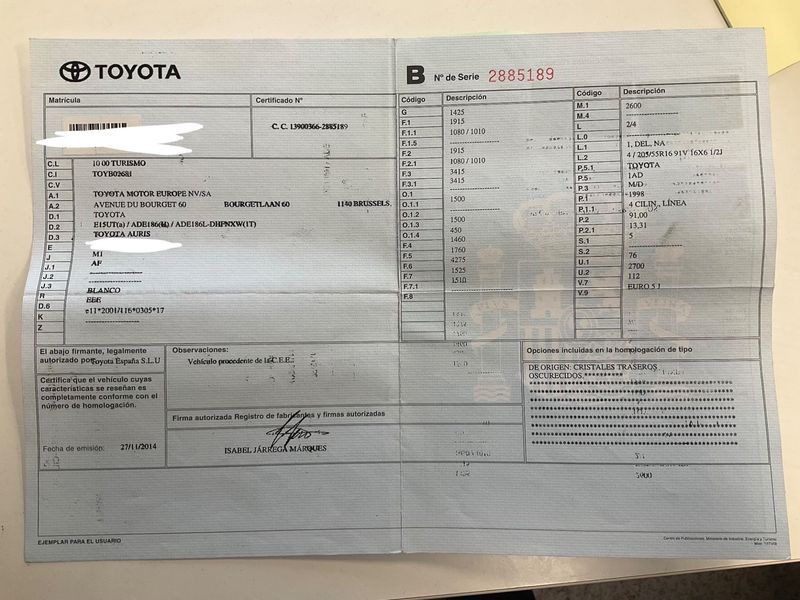 Toyota Auris 2.0 D-4D Active 2014 – снимка 21
