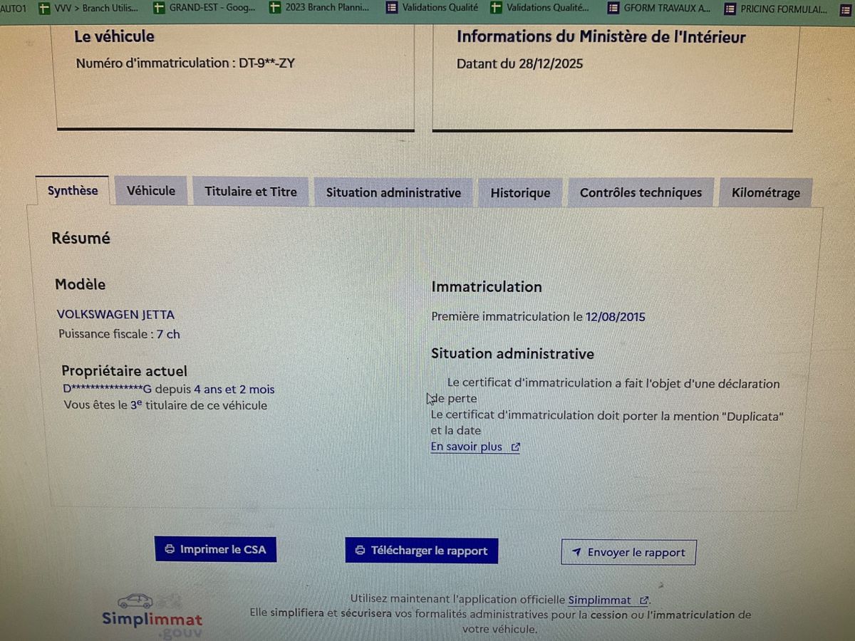 Volkswagen Jetta d'occasion