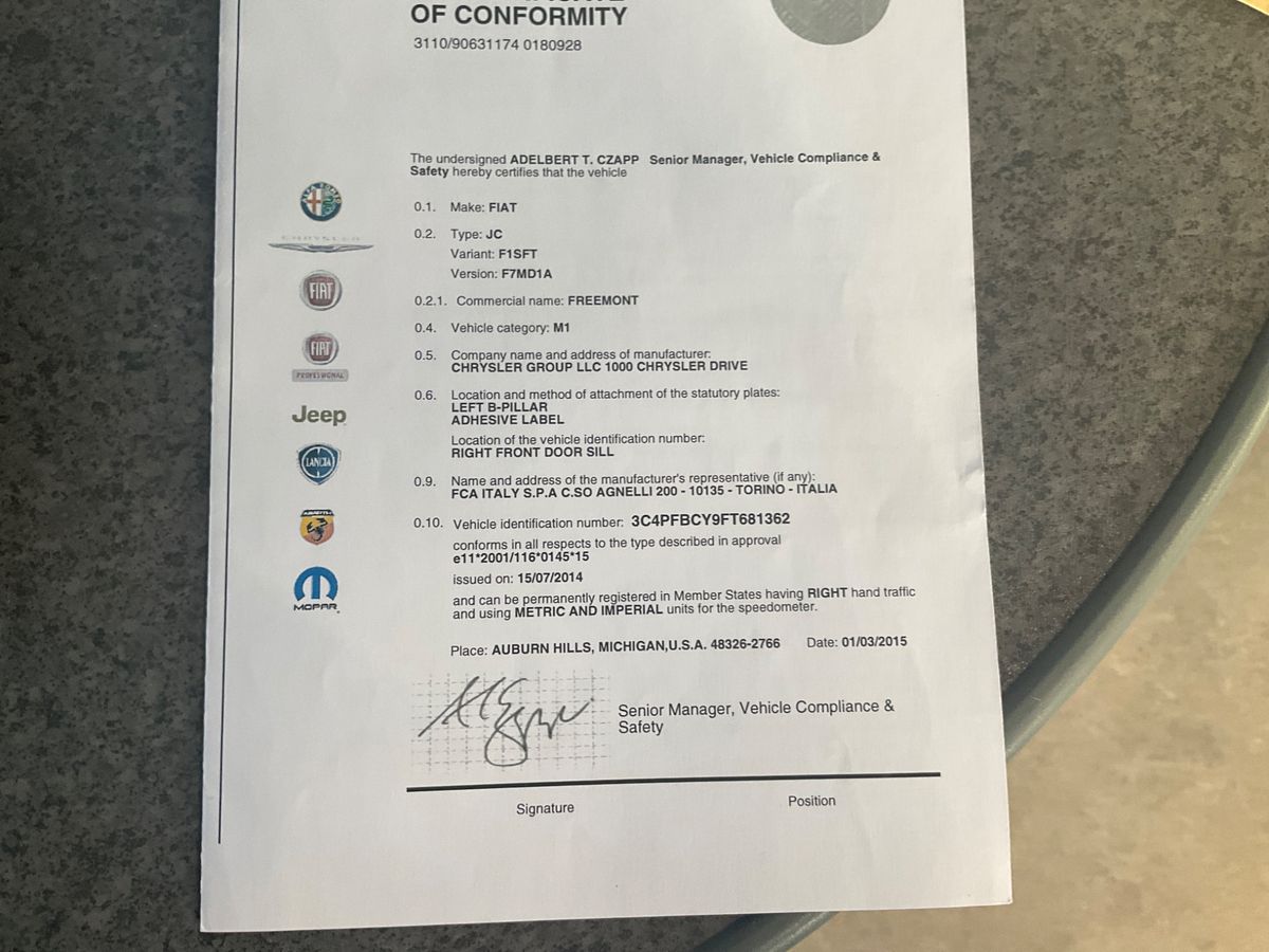 Fiat Freemont d'occasion