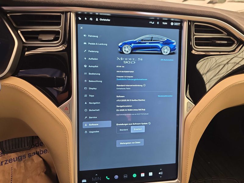 Tesla Model S 90D Dual — zdjęcie 12