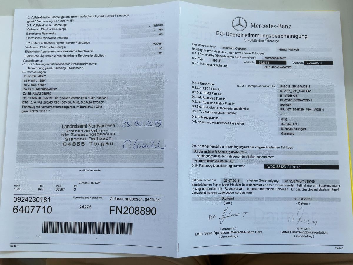Mercedes-Benz GLE-Klasse d'occasion