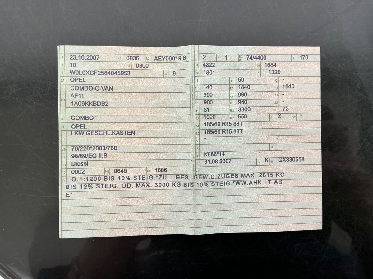 Opel Combo d'occasion