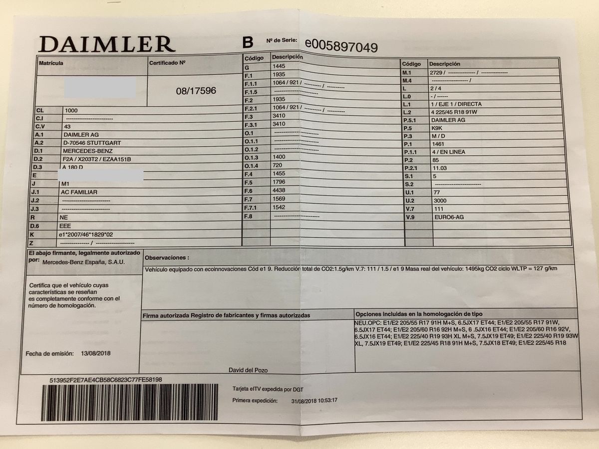 Mercedes-Benz A-Klasse d'occasion