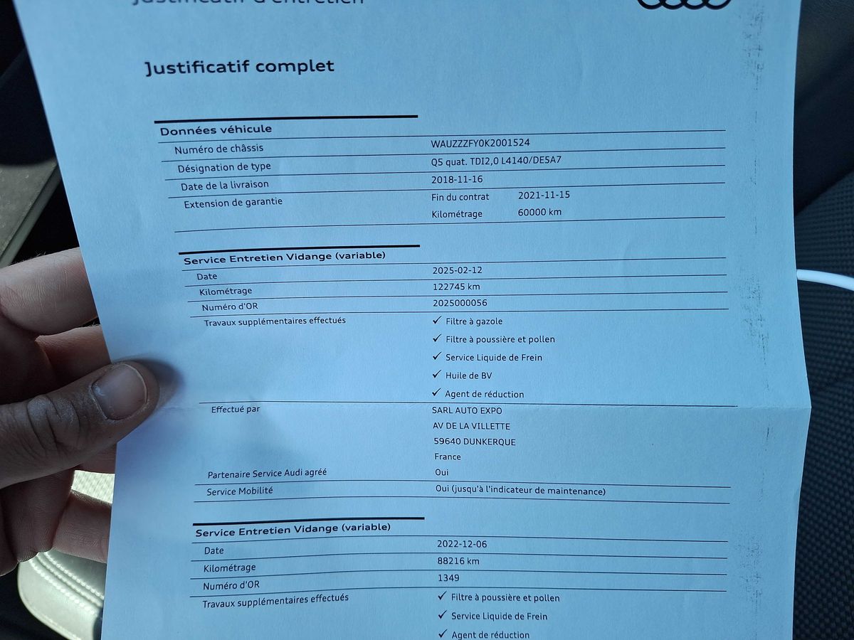 Audi Q5 d'occasion