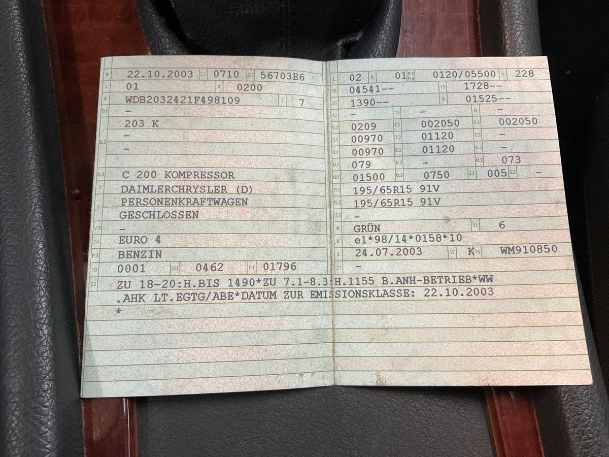 Mercedes-Benz C-Klasse C 200 Kompressor T Classic