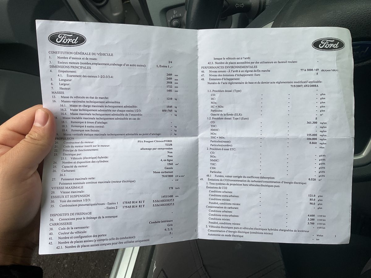 Ford Fiesta 1.6 TDCi ECOnetic