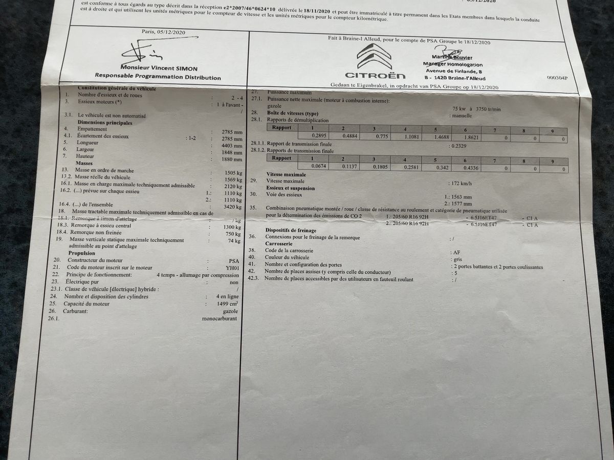 Citroen Berlingo d'occasion