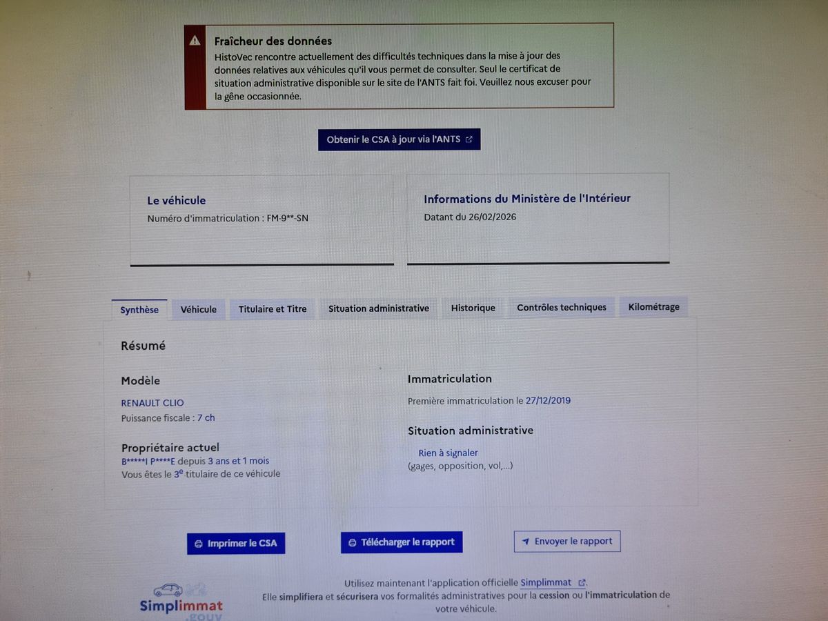 Renault Clio d'occasion