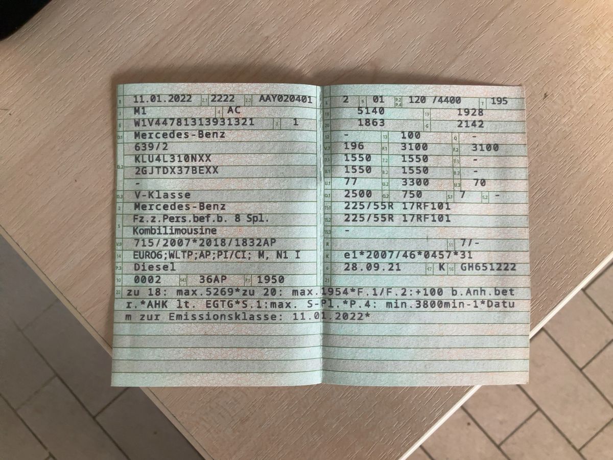 Mercedes-Benz V-Klasse d'occasion