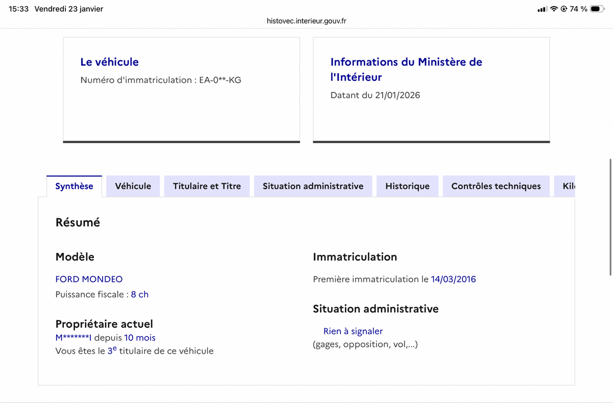Ford Mondeo d'occasion