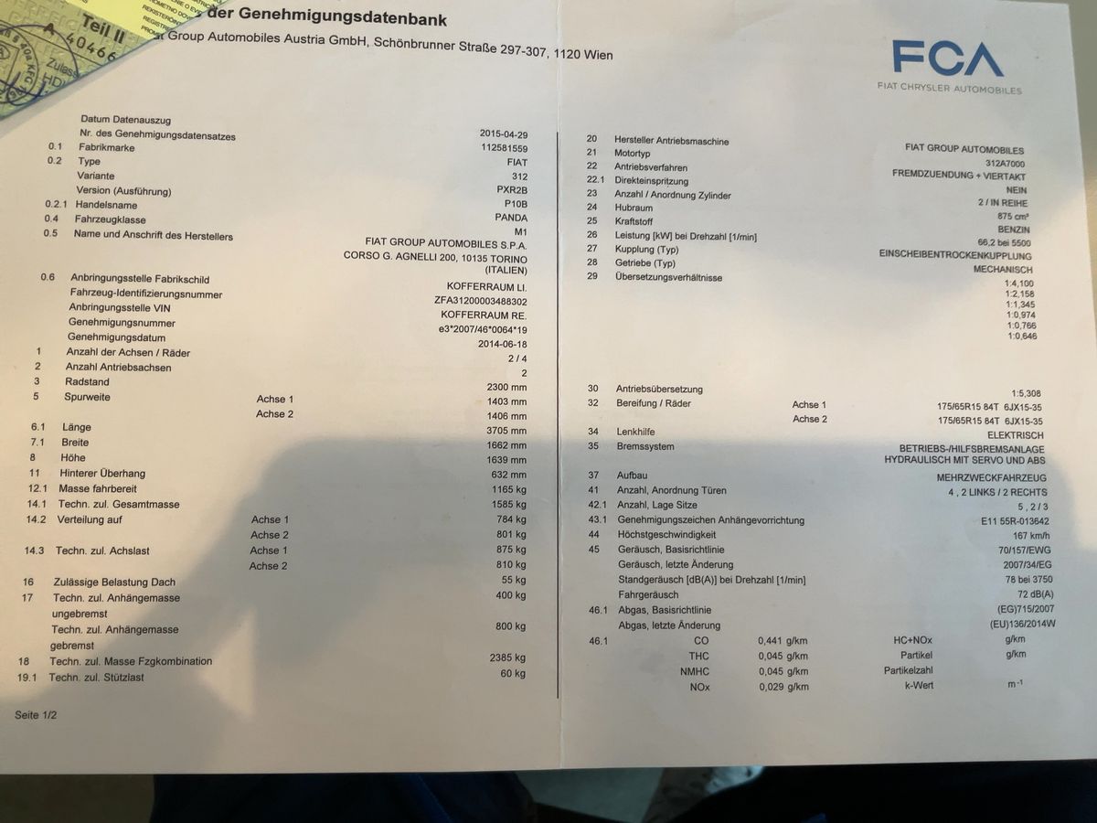 Fiat Panda d'occasion