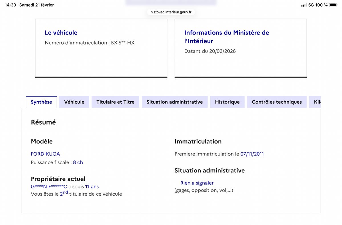 Ford Kuga d'occasion