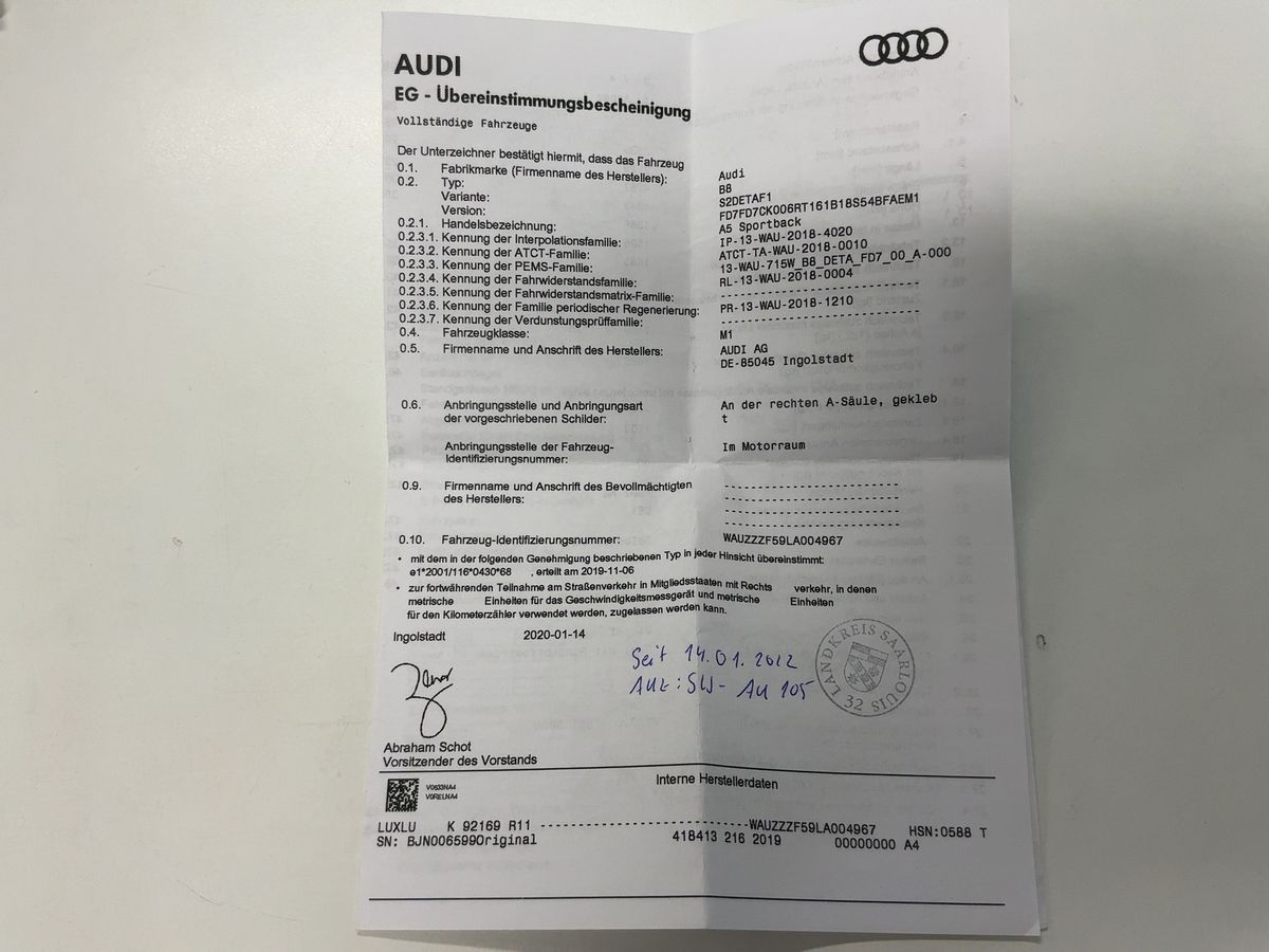 Audi A5 d'occasion