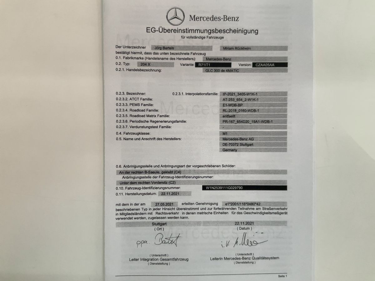 Mercedes-Benz GLC-Klasse d'occasion