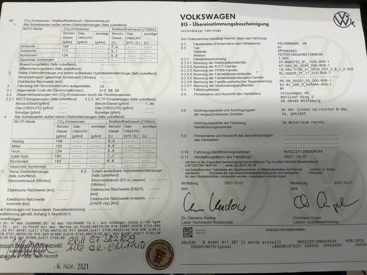 Volkswagen T-Roc d'occasion