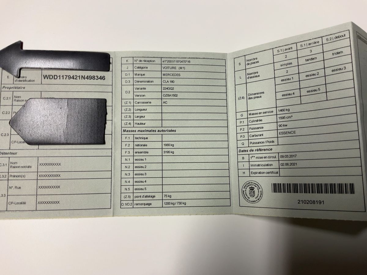 Mercedes-Benz CLA-Klasse d'occasion