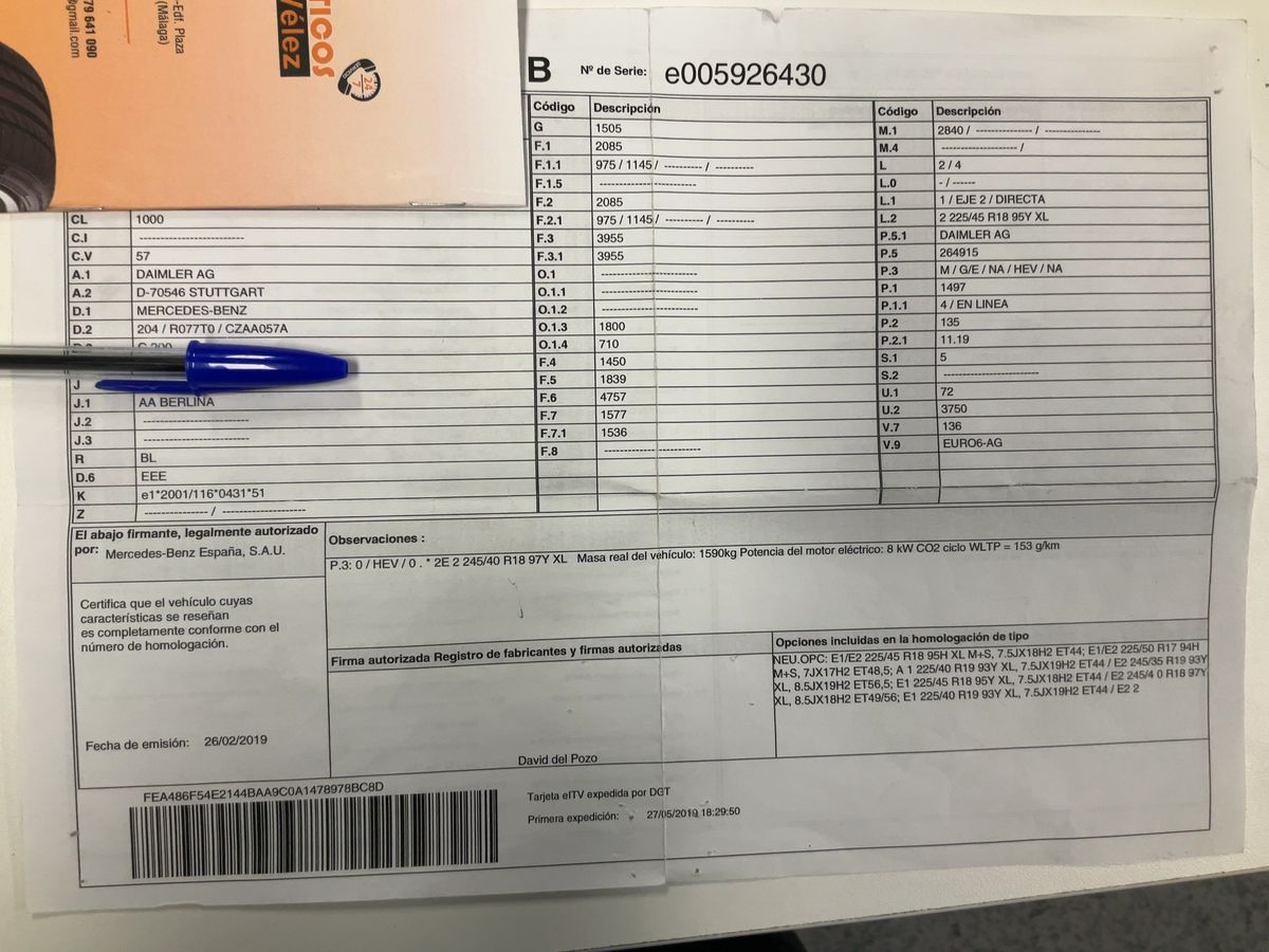 Mercedes-Benz C-Klasse d'occasion