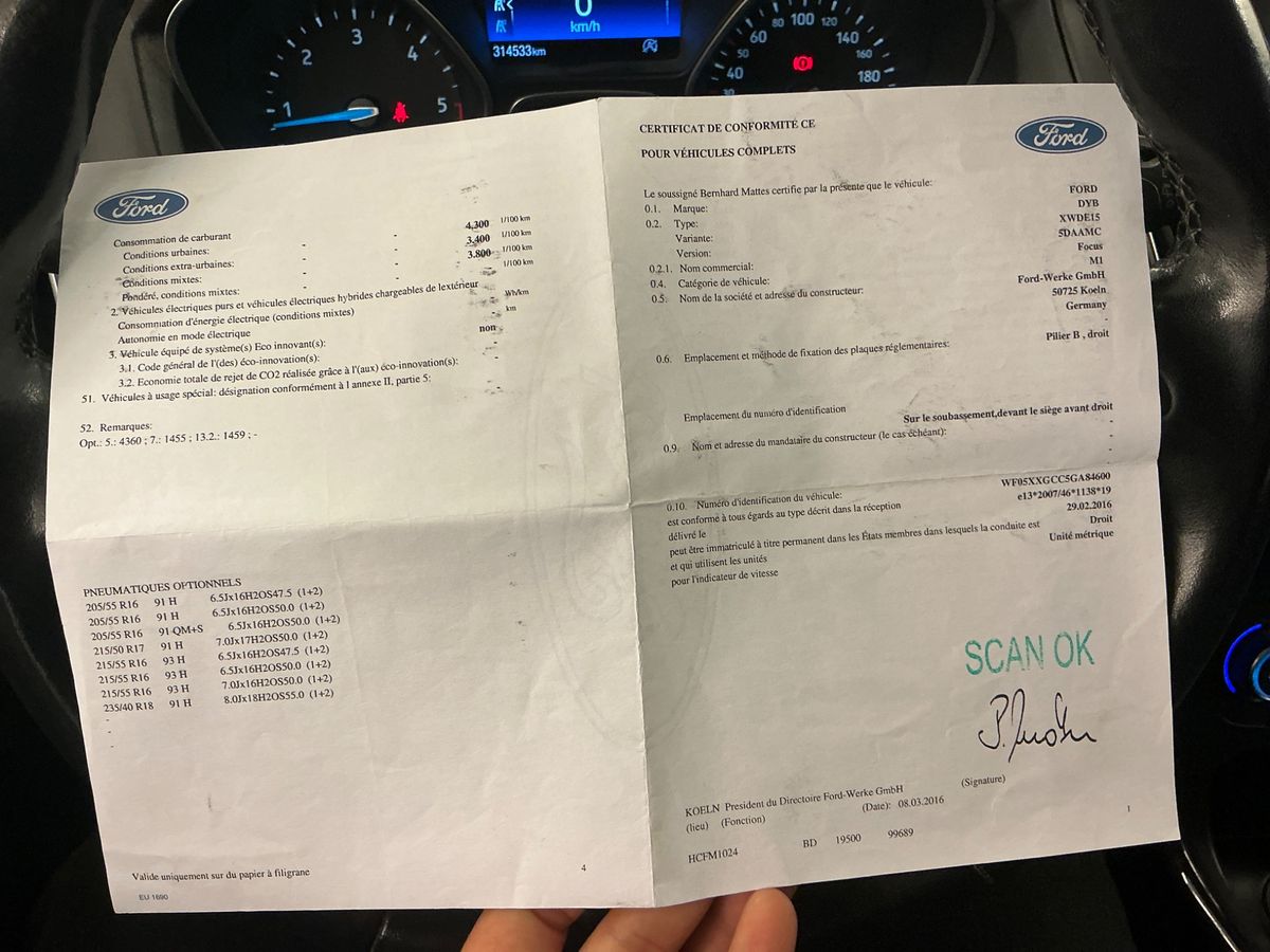 Ford Focus d'occasion