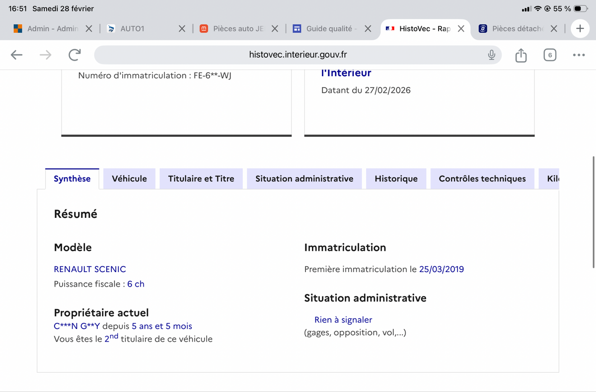 Renault Grand d'occasion