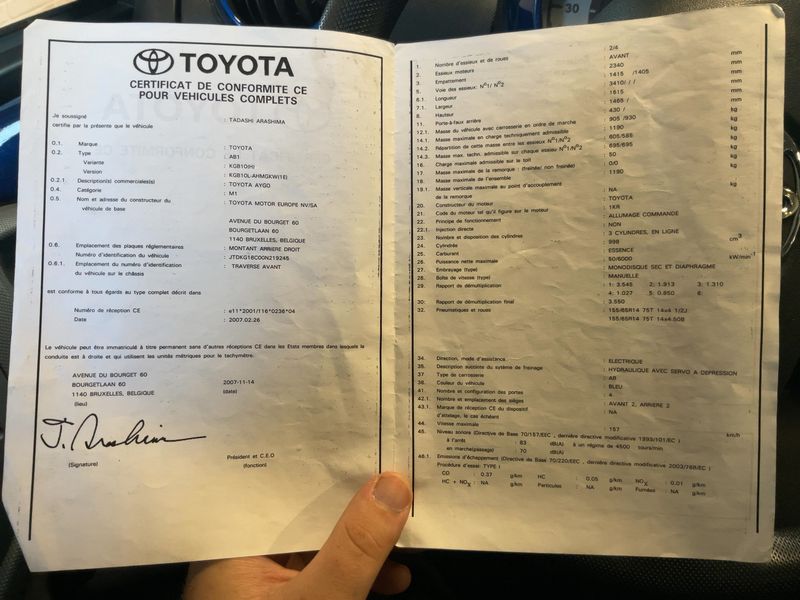 Toyota Aygo 1.0 — zdjęcie 16