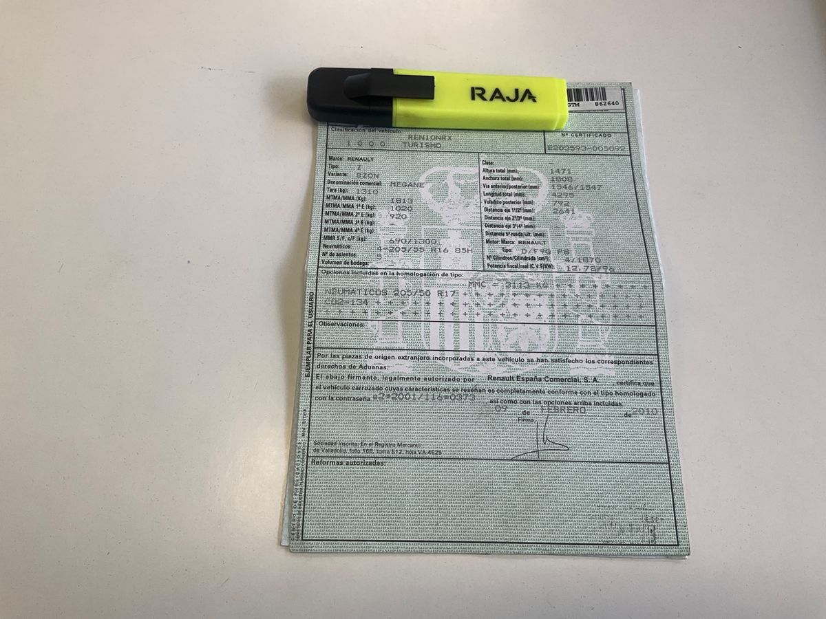 Renault Megane 1.9 dCi Privilege Luxe