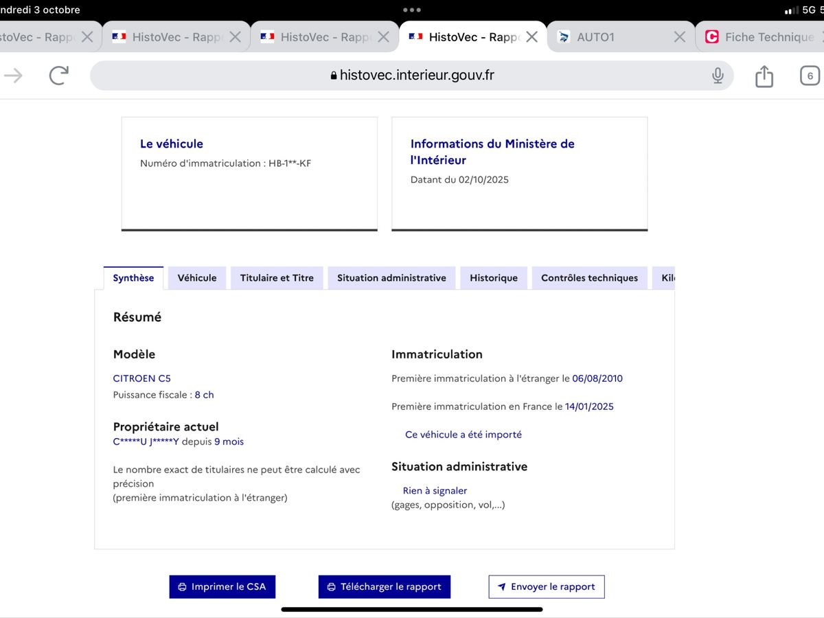 Citroen C5 2.0 HDi Confort