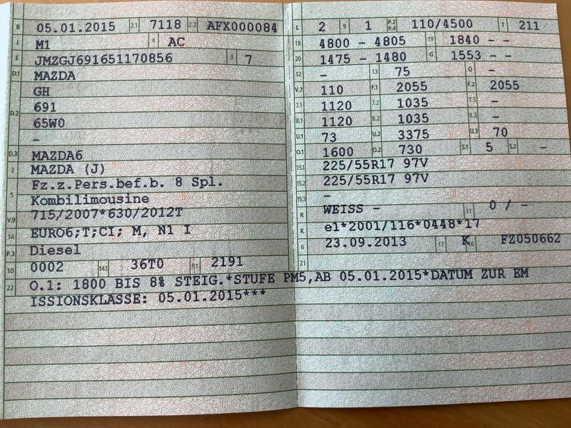 Mazda 6 2.2 Turbodiesel Center-Line — zdjęcie 15