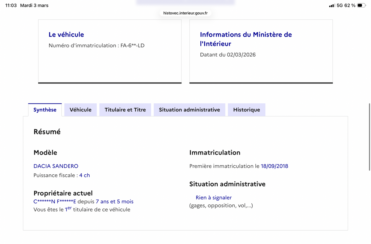 Dacia Sandero d'occasion