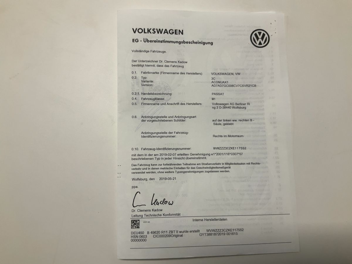 Volkswagen Passat d'occasion