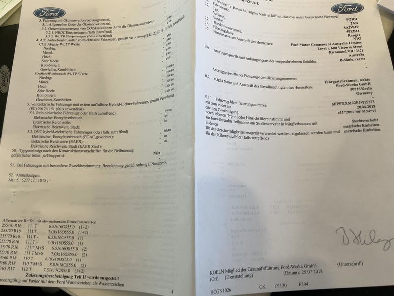 Ford Ranger 3.2 TDCi Doppelkabine 4x4 Wildtrak — zdjęcie 16