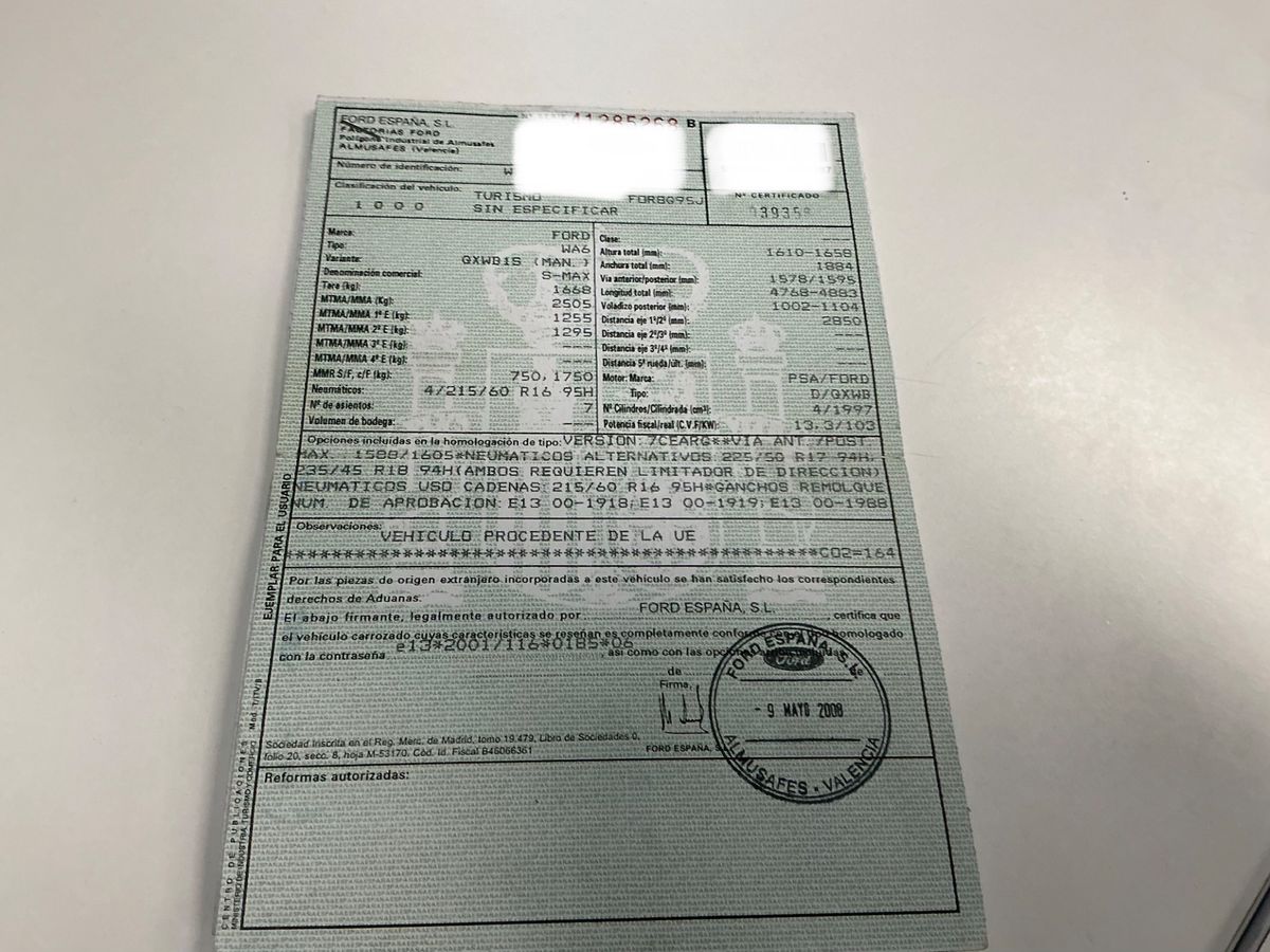 Ford S-Max d'occasion