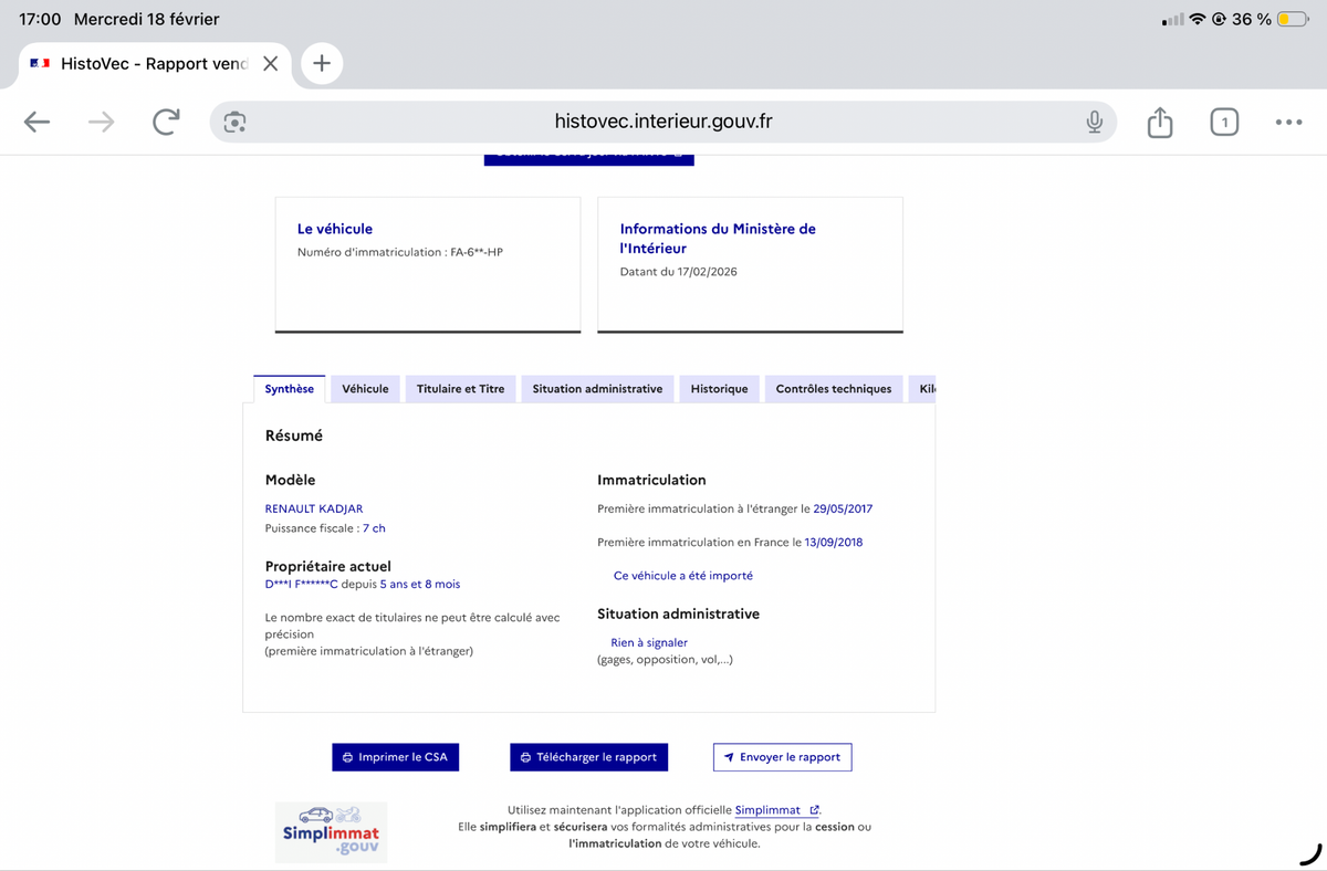 Renault Kadjar d'occasion