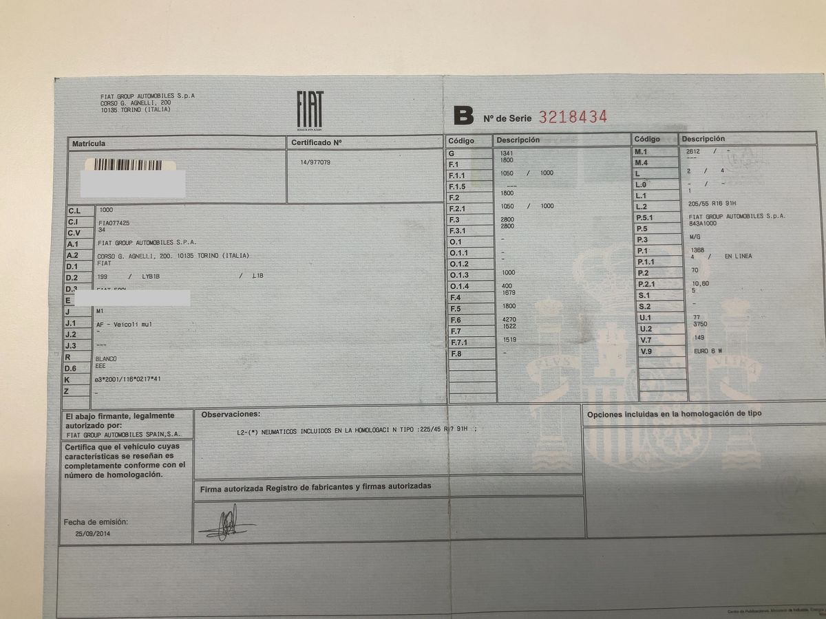 Fiat 500L d'occasion