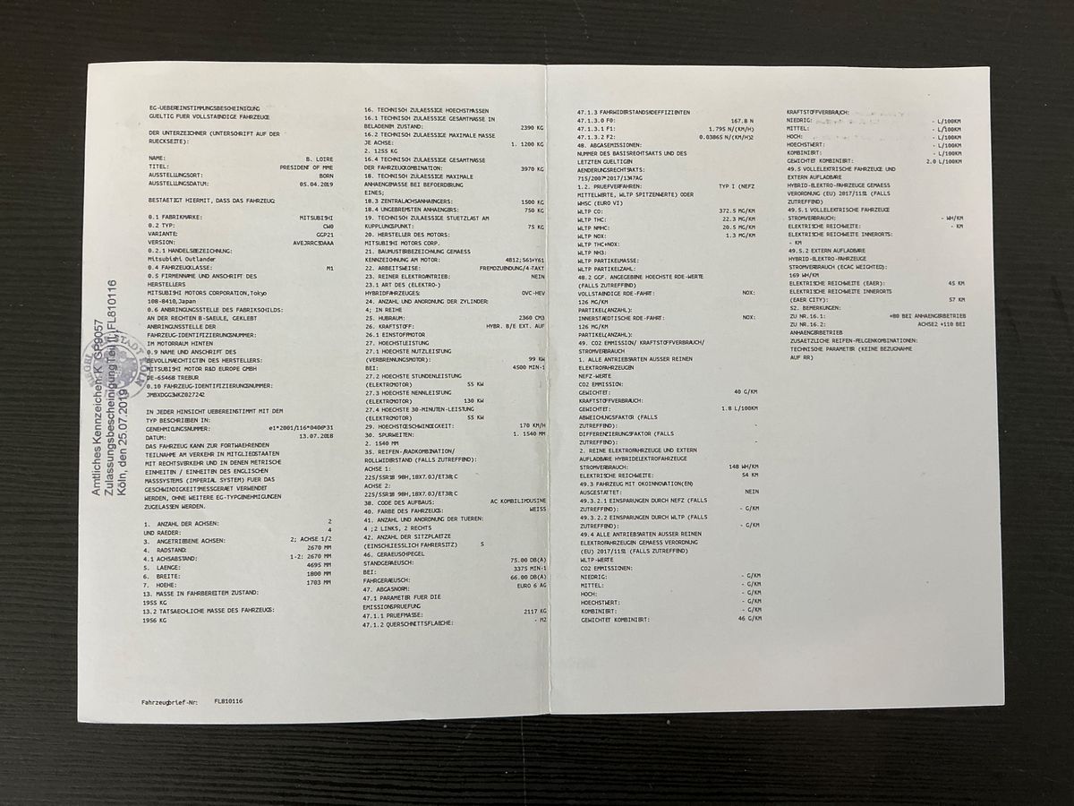 Mitsubishi Outlander d'occasion