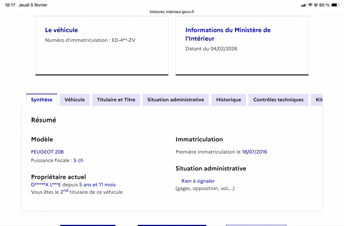 Peugeot 208 d'occasion