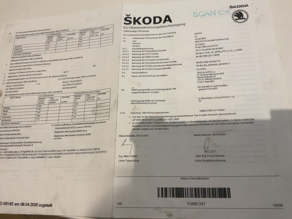 Skoda Octavia d'occasion