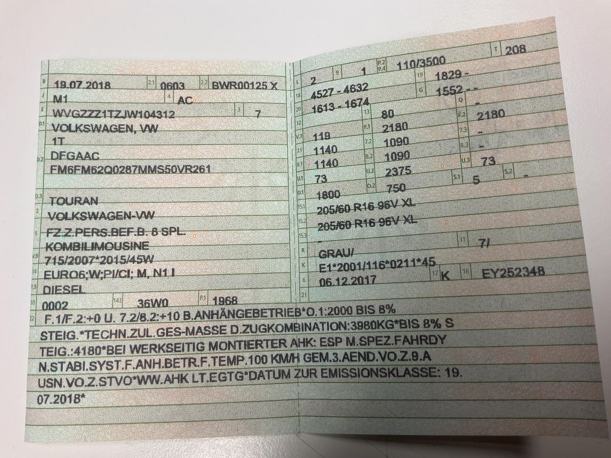 Volkswagen Touran d'occasion