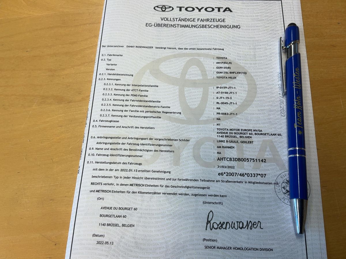 Toyota Hilux d'occasion