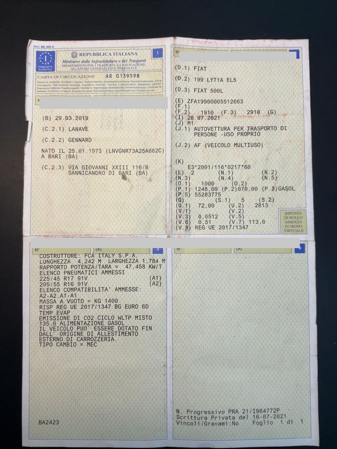 Fiat 500L d'occasion