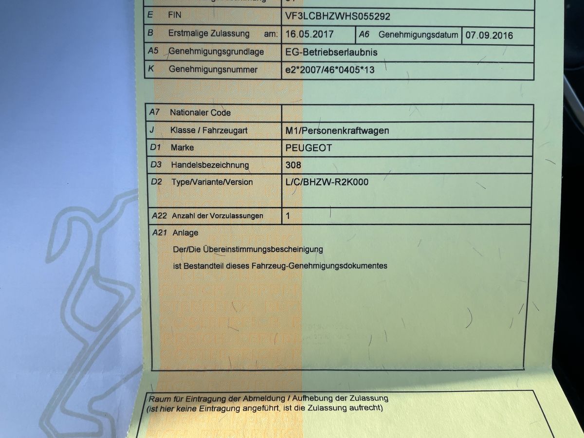 Peugeot 308 d'occasion