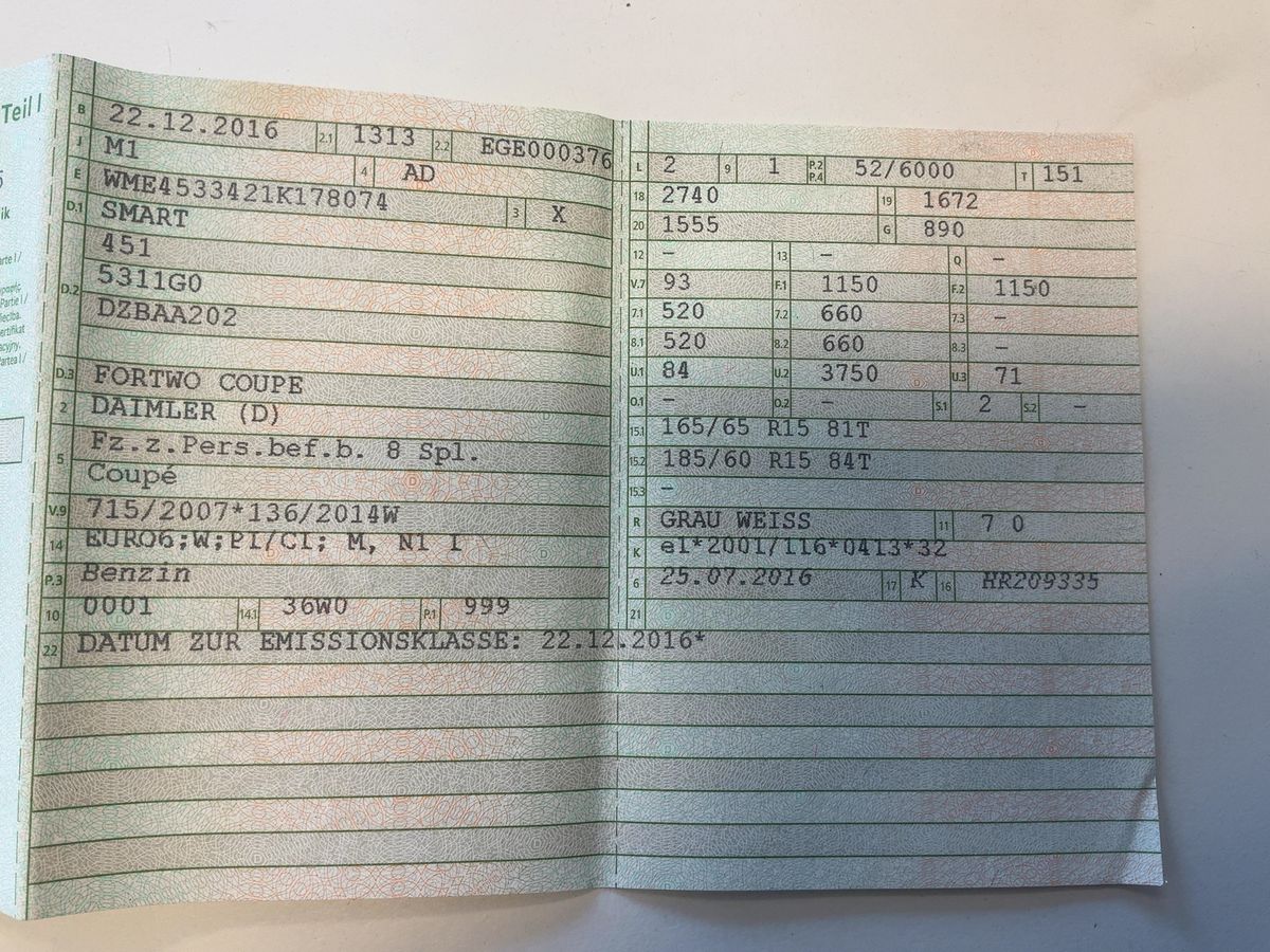 Smart fortwo d'occasion