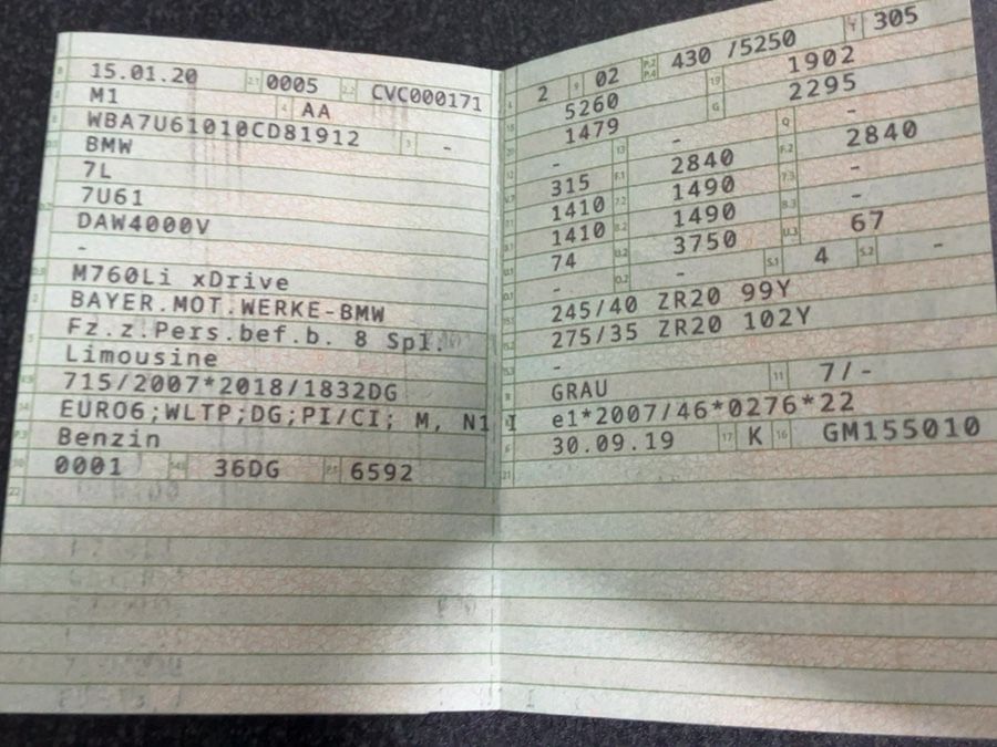 BMW 7er 2020 — photo 21